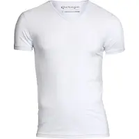 Garage T-shirt 1-pack Body Fit V-hals Wit 2XL