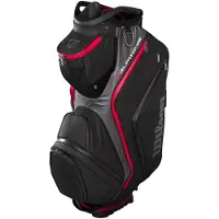 Wilson - Alpine Dry Cart Bag - Black/Grey/Red