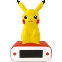 Madcow POKEMON - Pikachu - Alarm Clock with LED Lamp