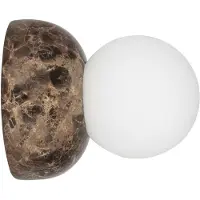 Globen Lighting Torrano 13 Wand-/plafondlamp Bruin - Plafonnières Marmer Brown - 590506
