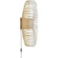Forestier Bamboo XXL Up Wand Lampenkap White
