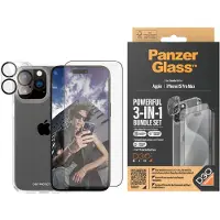 PanzerGlass - 3-i-1 Package iPhone 15 Pro Max