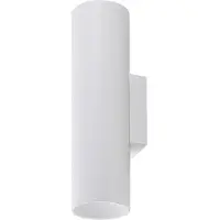 Deko-light Wandlamp CAN, dimbaar, wit / opaal, Woon-/ Eetkamer, Aluminium, wandlamp