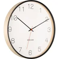 Karlsson Joy Wandklok | Ø40cm | Zwart