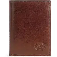 The bridge Story Uomo Portemonnee II Leer 9,5 cm bruin