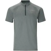 Endurance - Crow Melange Cycling/MTB S/S Shirt - Fietsshirt M, grijs