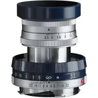 Voigtländer Lanthar 50mm F/3.5 Typ I Leica M-mount, marineblauw