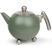 Bredemeijer Theepot Duet Bella Ronde Legergroen 1,2L