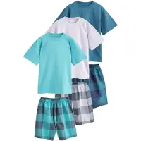 Next Nachtkledij blauw / aqua / donkerblauw / wit