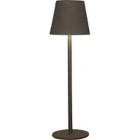 Anna's Collection Tafellamp Mat Taupe D 11 H 36 Cm