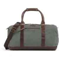 Buckle up BUCKLE & SEAM reistas Willow Blu Canvas Weekender Green / Brown kaki
