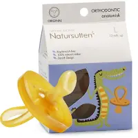 Natursutten rubberen fopspeen - 12+ maanden - Rond Schild - Anatomische Tuit