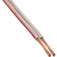 Goobay Luidsprekerkabel CCA 2 x 2,5mm2 - Transparant - 10 meter
