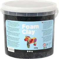 Foam Clay , 560 gr, zwart