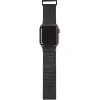 Decoded Apple Watch 38/40 mm Leren Bandje Zwart