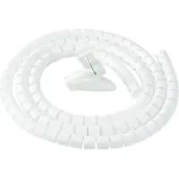 Fellowes Cable Zip, wit 6 stuks