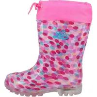 Lico Regenlaarzen 'Power Blinky' turquoise / rosa / magenta