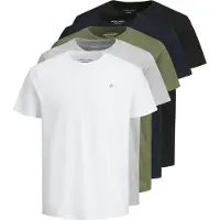 Jack & Jones T-shirts 5-pack Logo T-shirts