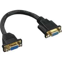 InLine VGA adapter met montagemogelijkheid - 0,20 meter