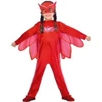 Liragram Pj Owlette Masks Junior Costume Rood 5-6 Years Kinderen