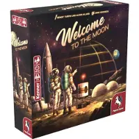 Pegasus Spiele 53153G - Welcome to the Moon, Brettspiel, für 1-6 Spieler, ab 10 Jahren (DE-Ausgabe)