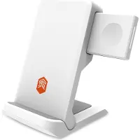 STM ChargeTree Go Hoofdtelefoon, Smartphone, Smartwatch, Horloge Wit USB Draadloos opladen Binnen (20 W), Draadloze laders, Wit