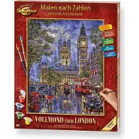 Schipper Malen nach Zahlen - Vollmond über London