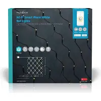 Nedis SmartLife Decoratieve LED | Wi-Fi | 280 LED's | 3 m | 3 x 2 m | 1 stuks - WIFILXN01W280 WIFILXN01W280