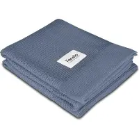 Lionelo Babydeken Bamboo Blanket Blauw | Maat: 75x100 cm
