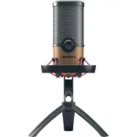 Cherry Microfoon UM 9.0 PRO RGB, USB, Zwart/Koper