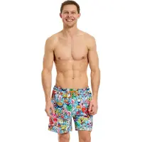 Spongebob Squarepants Zwembroek - Frenzy - S tot XL - voor Mannen - meerkleurig | Maat XL