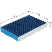 Bosch Interieurfilter FILTER+pro 0 986 628 650