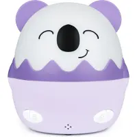 BigBen Interactive Draadloos Muzikaal Nachtlampje met Koala Coco Wit en Paars Projectie