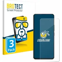BROTECT Screenprotector 3 Stuks voor Xiaomi Poco X6 Beschermglas transparant