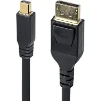 StarTech.com 3m Mini DisplayPort naar DisplayPort 1.4 Kabel, 8K 60Hz/4K 120Hz HBR3 HDR, UHD mDP naar DP 1.4 Kabel, Ultra HD Monitor/Video Kabel
