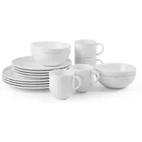 Rosendahl Grand Cru Soft serveerset wit 16-delig Wit