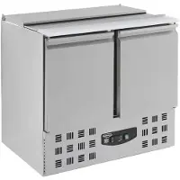 CombiSteel Saladette Combisteel, RVS, 2x1/1GN+3x1/6GN, 90(b)x87(h)x70(d), 230V/340W