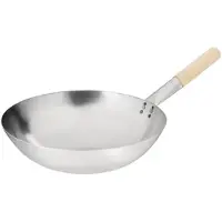 Vogue Wok conique en acier doux - - - Acier
