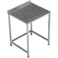 CombiSteel TAFEL GEÏNTEGREERDE LEKBAK 700 - 7084.0020 - Horeca & Professioneel