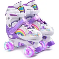 Equivera Rolschaatsen Meisjes - Skeelers Meisjes - Rolschaatsen Kinderen - Cadeautip voor uw kind!