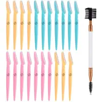 Equivera Dermaplaning Gezicht - Wenkbrauw Scheermesje - Dermaplaning Mesjes - Gezicht Mesjes Vrouwen - Scheermesjes Gezicht - Dermaplaning Facial - Scheermes Gezicht - Eyebrow Razor