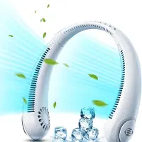 Equivera Nekventilator - Nek Ventilator - Nek Ventilator met Koeling - Neck Fan - Nek Fan - Nek Airco - Gezichtsventilator - Hoofd Ventilator - Draagbare Nek Ventilator