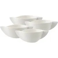 Villeroy & Boch Multipack Villeroy & Boch NewWave soepkop - 4 stuks, Bord, Wit