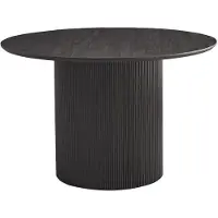 Molecule Tafel Lagos 120 cm Rond Decor Donkerbruin