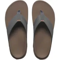 Reef The Raglan Fossil Grey 44 Grijs Teenslipper
