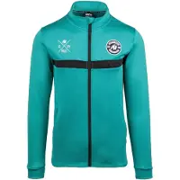 Gorilla wear Sportjas 'Vernon' turquoise / zwart / wit