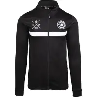 Gorilla wear Sportjas 'Vernon' zwart / wit