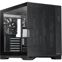 Chieftec PC Behuizing - - GEH Visio Air GM-30B-M-OP - Gehard glas - Zwart - Cube formaat