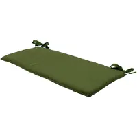 Madison Bankkussen (180)170x48cm Moss green canvas eco
