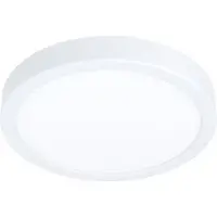 Eglo Plafonnière IP44 Fueva 6 rond - wit - Ø 21,1cm